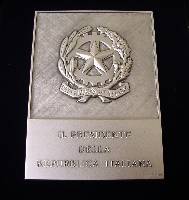 Targa d'argento del Presidente della Repubblica - 01/09/2007